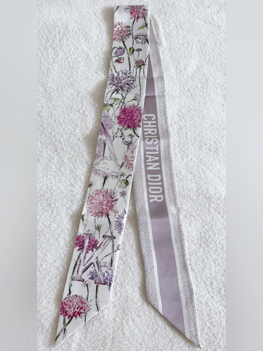 Dior Jardin D’hiver Mitzah Silk Scarf